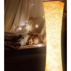 RGB AMDELNE SLT-HW-FG LED-staande lamp Modern met afstandsbediening en dimbare toepassing