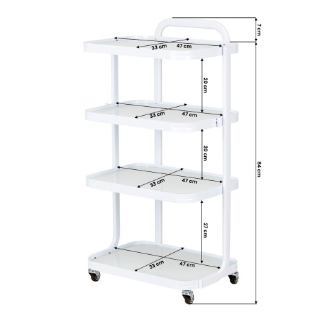 Mesa Giovanni H6702 Blanca