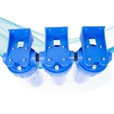 Gebruikte 3-traps waterfilter AquaSudo Coal Antic Anticond Cleaner