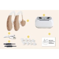Used audio device for seniors Loaded JYYRC VHP-1011 hearing amplifier
