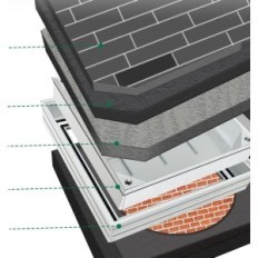 Brugt Aluminum Hatch Cover 300x300x55mm Odoteele EN124 A15 Square