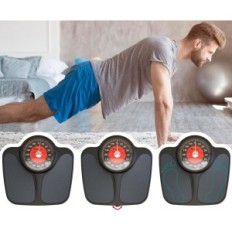 Peso de baño ADAMSON A23 de hasta 160kg Dígitos nacionales de alta precisión de alta precisión