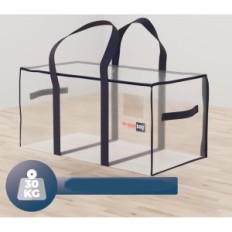 Transparente Taschen Große Kleidung Bettwellback-Taschenbagnessbären-10 stück