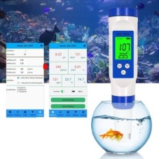 Yiyego ble-9909 5W1 TDS EK ūdens testētājs sāls temperatūra IP67