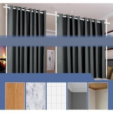 Used room compartment curtain 20x317cm