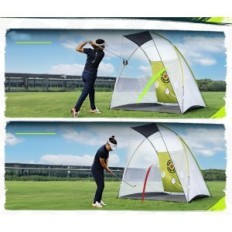 Used Saplize Golf Grid resistant to Tri-Turf Mat for training in the garden