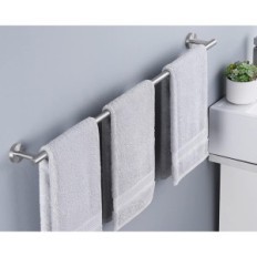 Pyyhepidike 90cm kylpyhuoneeseen KES A2000S90-2 Ruostumaton teräs SUS304