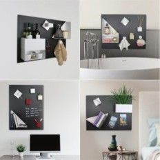 Magnetische Tafelstahl Kalamitica 74x57 an der Wand- und Kühlschrank