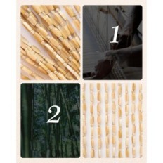 Bambusa aizkars no 90x195cm Ezcasch 52 Beige Strand