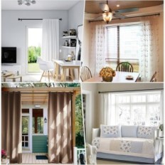 UŻYWANE Drążek do zasłon rozciągany metal 182-365cm SZXIMU czarny