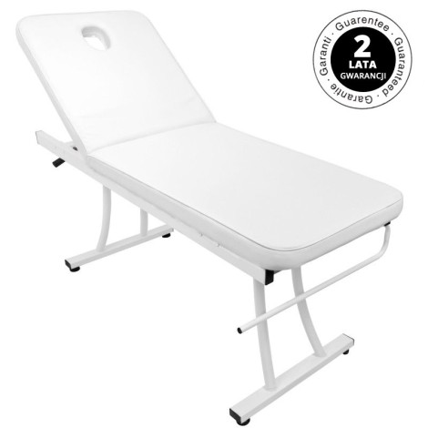 Lettino massaggi azzurro 328 bianco