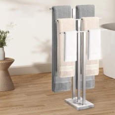 Gebruikte badkamer handdoek hanger 3-level kes stal sus304 marmer