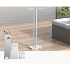 Roll-stojící ručník KES BTH229-2 STEEL SUS304 MARBLE 94CM