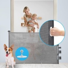 Slow protective gate with a 150cm castle for children and dogs water