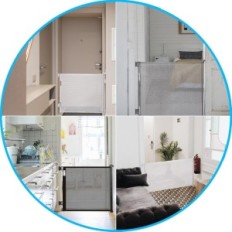 Spora zaštitna vrata s dvorcem od 150 cm za djecu i pse vode