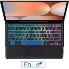 Použité Klávesnice Roofei pro záložku Galaxy S9 Fe + / S9 Plus 12,4 "Qwertz podsvícek