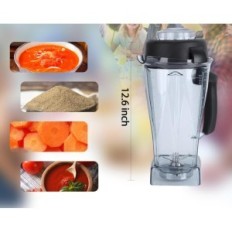 Jug Blender Petyoung 64oz läpinäkyvä kanssa Vitamix Lid