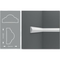 Decoratieve Birdeco Wall Strips Set 14: 1 Bovenkader 1 Centraal 1 Lager