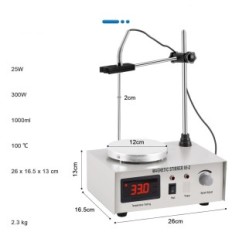Begagnad magnetomrörare med mxbaoheng 85-2A 220V värmeplatta