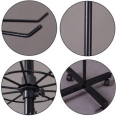 Stand rotanti utilizzato per il metallo regolabile del negozio FWTXzter a 7 livelli