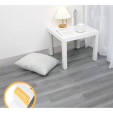 Pannelli in vinile autoadesivi usati NUFRL legno grigio 15 × 90 cm 40pcs. Per cucina e bagno