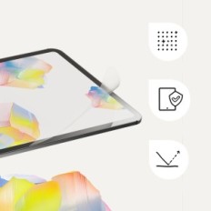 Papierartige Schutzfolie 2 Stück für iPad Air 13 "(2024/2025) Matte Schreibwirkung