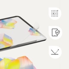 Papierartige Schutzfolie 2 Stück für iPad Air 13 "(2024/2025) Matte Schreibwirkung