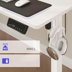 Einstellbarer elektrischer Schreibtisch Joecope 72-120cm fest mit einer großen Ausstellung von 140x60cm