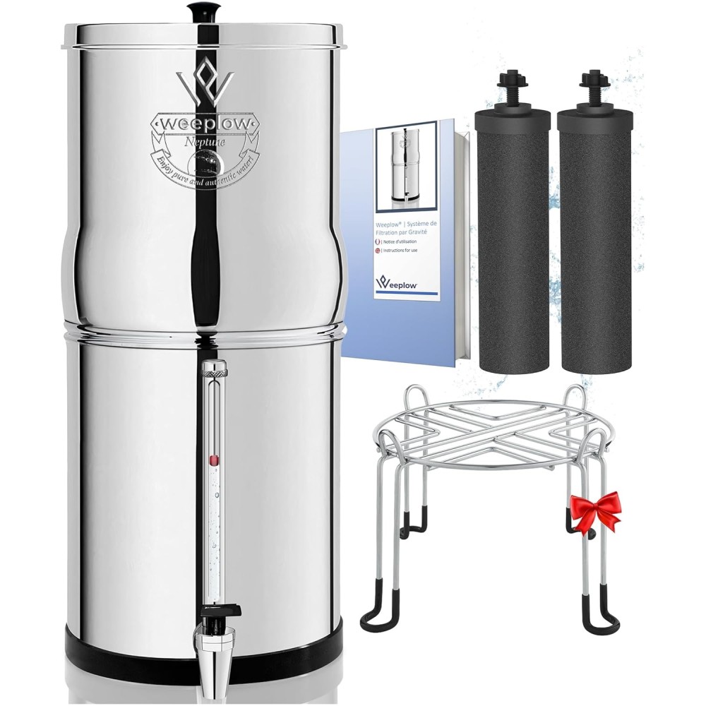 WeePlow Neptune 11L AISI 304 Gravity Filtration System, Ny med en ulempe