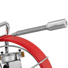 Caméra d'endoscopie avec écran LCD TFT 9'' pour inspection de tuyaux de 70 à 300 mm de diamètre, longueur de 60 m.