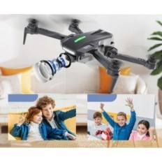 Mini Dron DeRc D70 med HD 1080p kamera til børn, 2 udstillingsbatterier