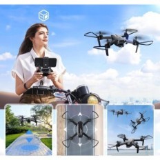 Quadcopter Wipkviey T6 usado, FPV con cámara HD 1080P con WiFi 2,4g 2 baterías