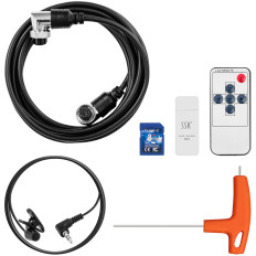 EndoScope LCD TFT 9 "Inspektionskamera 70-300 mm rør 60 m lange