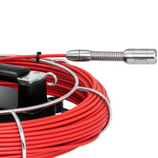 Endoszkóp LCD TFT 7 "Ellenőrző kamera 40-80 mm csövek 50m