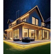 LED TAPE LAMOMOMO 30M 24V HEAT WHITE 3000K Waterproof with power supply