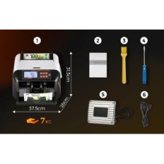 BONVOISIN HZK 7 Billete 7 con valores