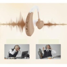 Higriq VHP-1011 digitaalne kuuldeaparaat. Volume reguleerivad pensionärid 4 eCwalizer režiimid