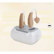 HIGRIQ VHP-1011 Digital Hearing Aid. Volume Adjusting Seniors 4 Ecwalizer modes
