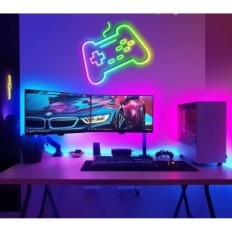 Beschadigde RGB AILBON 30M LED-tape Neon App / Pilot Music Control