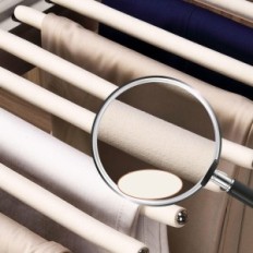 Rekgemaakte hanger en banden voor dew4-C3-0012 kastentoonstelling