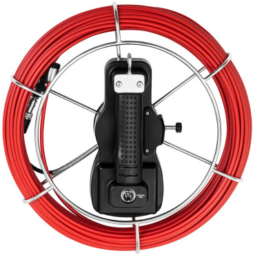 Endoskop LCD TFT 7 "Kontrolná kamera 40-80 mm Rúry 50m