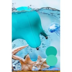 Sedia da ufficio ergonomica Enovi Ball con coperchio e ruote M