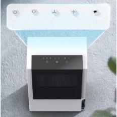 Sušič vzduchu EasyAcc X2 3IN1 3 L / 24H Radiátor ventilátor pre výstavu kúpeľne