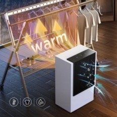 Gaisa žāvētājs Easyacc X2 3In1 3 L / 24h Radiatora ventilators vannas istabas izstādei