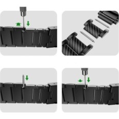 Titan Riemen Galaxieuhr Ultra 2/1 47mm Titan Kohlefaser schwarz