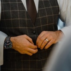 Titanium popruh Galaxy Watch Ultra 2/1 47mm titan uhlíkové vlákno černé