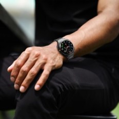 Titanium Strap Galaxy Watch Ultra 2/1 47mm Titan Carbon Fiber Svart