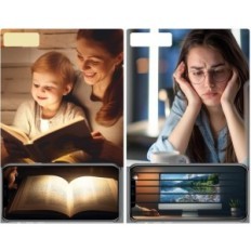 LED mennyezeti lámpák KYOTECH 9555-4 Ø95mm 6W 3000K 4darab