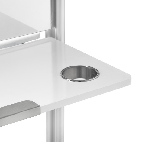 Console de coiffure MI-03 — gros plan surface