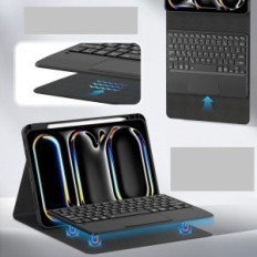 Gebruikt case met toetsenbord en touchpad naar iPad Pro 11 "M4 2024 CACOE AZERTY